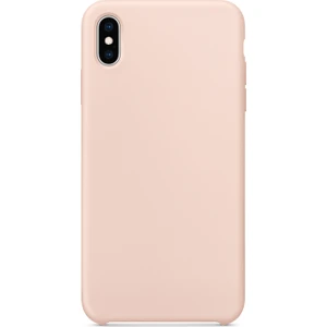 Apple iPhone XS Kılıf Liquid Lansman Silikon Rose Gold