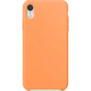 Apple iPhone XR Kılıf Liquid Lansman Silikon Turuncu