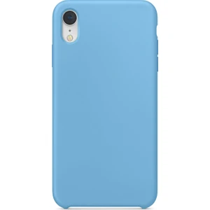 Apple iPhone XR Kılıf Liquid Lansman Silikon Mavi