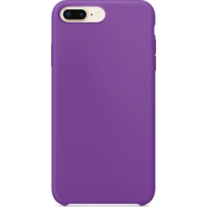 Apple iPhone 8 Plus Kılıf Liquid Lansman Silikon Mor