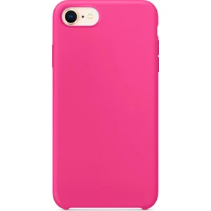Apple iPhone 8 Kılıf Liquid Lansman Silikon Pembe