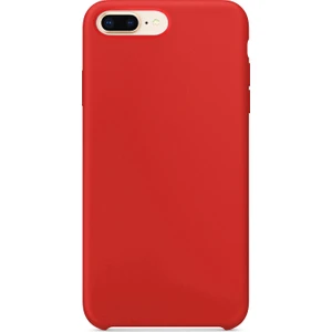 Apple iPhone 7 Plus Kılıf Liquid Lansman Silikon Kırmızı