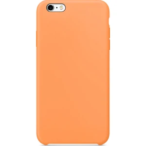 Apple iPhone 6S Plus Kılıf Liquid Lansman Silikon Turuncu