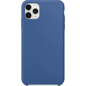 Apple iPhone 11 Pro Max Kılıf Liquid Lansman Silikon Lacivert