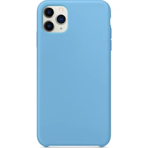 Apple iPhone 11 Pro Kılıf Liquid Lansman Silikon Mavi