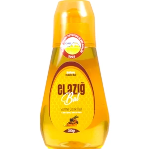 Elazığ Süzme Çiçek Balı 280 gr Sıkılabilir Pet Ambalaj