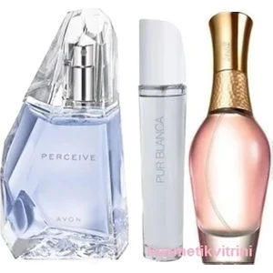 Treselle +Perceıve+Pur Blanca 50 ml 3 Lü Bayan Set