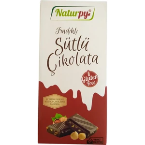 Glutensiz Sütlü Fındıklı Çikolata 100 gr