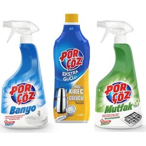 Banyo + Kireç Sökücü + Porçöz Mutfak