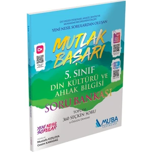Muba Yayınları Mutlak Başarı 5. Sınıf Din Kültürü ve Ahlak Bilgisi Video Çözümlü Soru Bankası