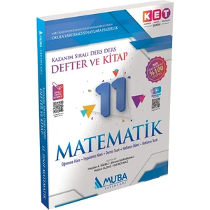 Muba Yayınları Ket Serisi 11. Sınıf Matematik Defter ve Kitap Akıllı Tahta Uyumlu