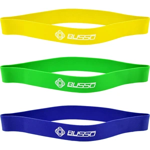 3 Adet Lateks Aerobik Pilates Band Seti