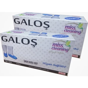 Miss Cleaning Galoş 2 Paket 200'lü