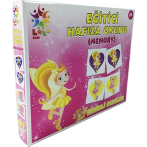 Laço Kids Sihirli Periler Eğitici Hafıza Oyunu 48 Parça