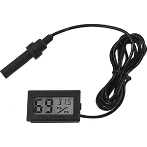Mini LCD Dijital Ekran Sıcaklık Nem Ölçer - Termometre Higrometre
