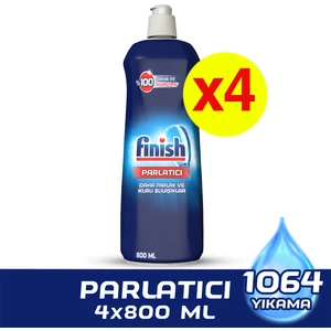 Bulaşık Makinesi Parlatıcı 4x800 ml