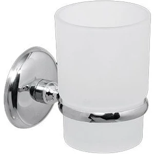 Paslanmaz Çelik Cam Fırçalık Banyo Aksesuarları