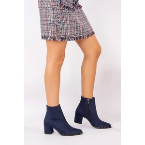 Fox Shoes Lacivert Kadın Bot C654013302