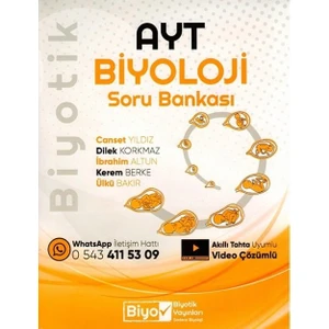Biyotik Yayınları  AYT Biyoloji Soru Bankası