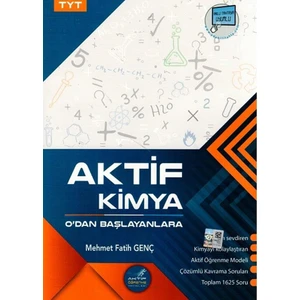 Aktif Öğrenme Yayınları TYT Kimya 0'dan Başlayanlara - Mehmet Fatih Genç