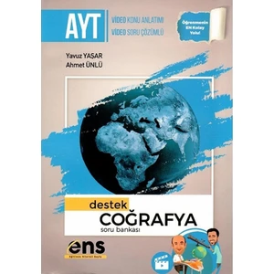 ENS Yayıncılık AYT Coğrafya Destek Soru Bankası - Ahmet Ünlü
