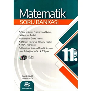 Bilgi Sarmal Yayınları 11. Sınıf Matematik Soru Bankası - Seyit Dönmez