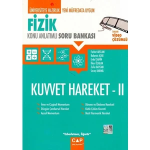 Çap Yayınları Fizik Kuvvet Hareket 2 Konu Anlatımlı Soru Bankası