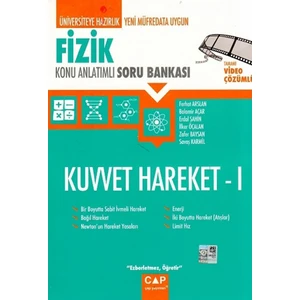 Çap Yayınları Fizik Kuvvet Hareket 1 Konu Anlatımlı Soru Bankası