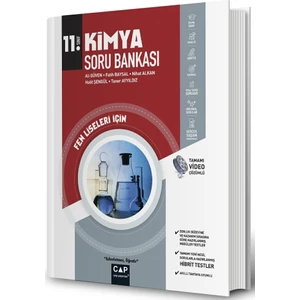Çap Yayınları 11. Sınıf Fen Lisesi Kimya Soru Bankası