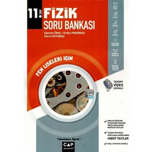 Çap Yayınları 11. Sınıf Fen Lisesi Fizik Soru Bankası