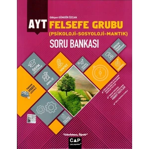 Çap Yayınları AYT Felsefe Grubu Soru Bankası