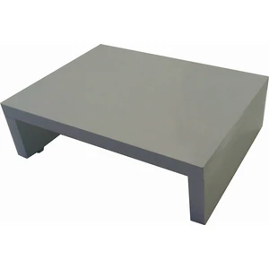 Parlak Beyaz Mdf Ekran Altı Ekran Yükseltici Monitor Standı