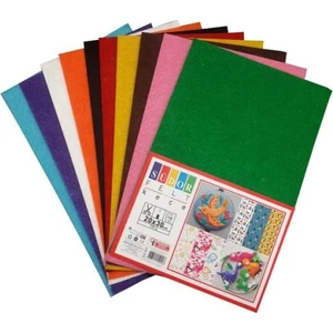 Keçe 20X30 10 Renk Yapışkanlı