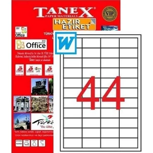 48,5X25,4Mm Lazer Etiket Tw-2044