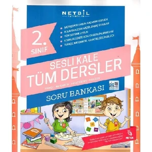 Netbil Yayınları 2. Sınıf Sesli Kale Tüm Dersler Soru Bankası