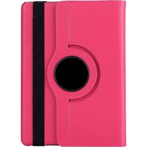 Crescent Samsung Galaxy Tab A 10.5"  T590/T595/T597 Resistance Dönebilen Tablet Kılıfı + Stylus Kalem  Pembe