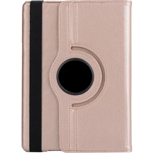 Crescent Samsung Galaxy Tab A 10.5"  T590/T595/T597 Resistance Dönebilen Tablet Kılıfı + Stylus Kalem  Gold