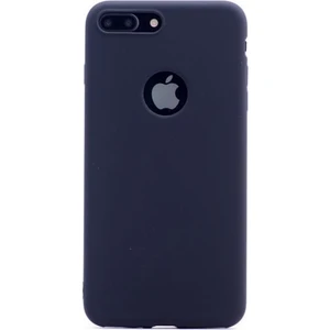 Tekno Grup Apple iPhone 7 Plus Ultra İnce Mat Silikon - Siyah + Tam Kaplayan 6D Nano Ekran Koruyucu