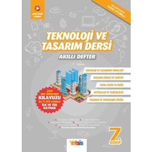 Yetsis Yayınları Teknoloji ve Tasarım Dersi 7. Sınıf Akıllı Defter