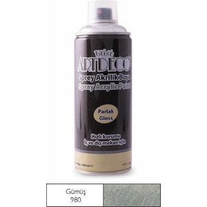 Sprey Boya 400 ml Gümüş Y-400-980