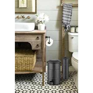 The Mia Çöp Kovası Banyo - Siyah