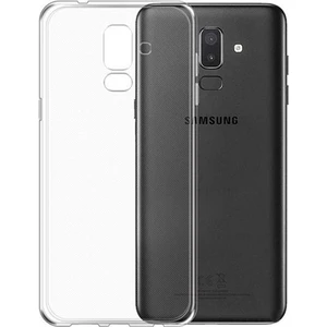 Tekno Grup Samsung Galaxy J8 Silikon Kılıf Şeffaf Şeffaf