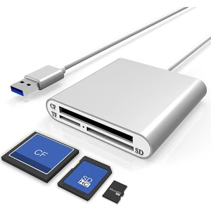 4347 USB 3.0 To SD CF TF Micro SD Çevirici Dönüştürücü Kart Okuyucu