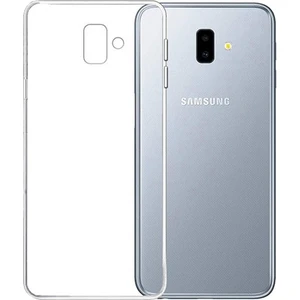 Tekno Grup Samsung Galaxy J6 Plus Silikon Kılıf Şeffaf Şeffaf