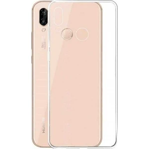 Tekno Grup Huawei Honor Play Silikon Kılıf Şeffaf + Cam Ekran Koruyucu Şeffaf