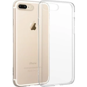 Tekno Grup Apple iPhone 8 Plus Silikon Kılıf Şeffaf Şeffaf