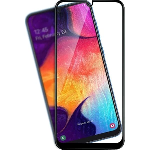 Diamond Glass Samsung Galaxy A30 Tam Kaplayan 5D Kırılmaz Ekran Koruyucu Cam