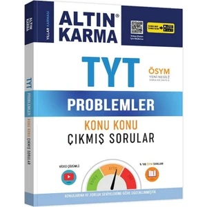 Altın Karma Yayınları 2020  TYT Problemler Konu Konu Çıkmış Sorular