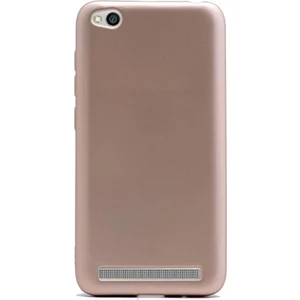 Xiaomi Redmi 5A Kılıf Premier Mat Silikon Kılıf Slim Fit Altın