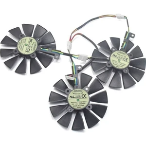 Asus Strix 980TI DC3OC Fan 3'lü 4/5/6 Pin Ekran Kartı Fanı
